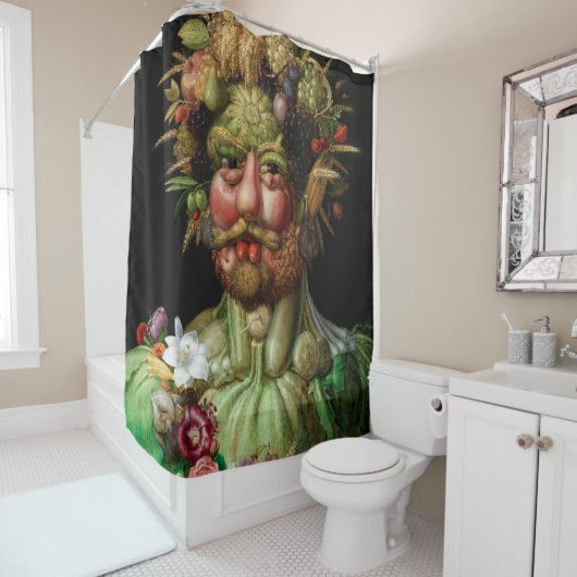 Giuseppe Arcimboldo - Vertumnus Douchegordijn (In situ)