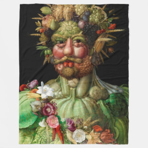 Giuseppe Arcimboldo - Vertumnus Fleece Deken