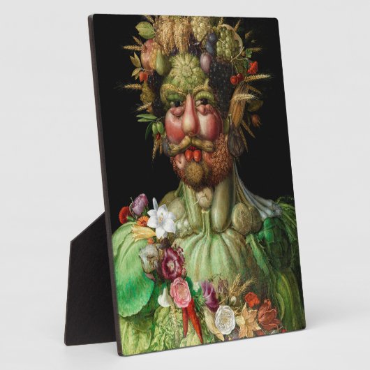 Giuseppe Arcimboldo - Vertumnus Fotoplaat (Zijkant)