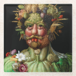 Giuseppe Arcimboldo - Vertumnus Glazen Onderzetter