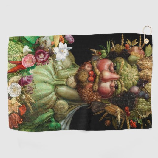 Giuseppe Arcimboldo - Vertumnus Golfhanddoek (Horizontaal)