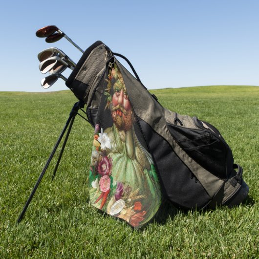 Giuseppe Arcimboldo - Vertumnus Golfhanddoek (Groen)
