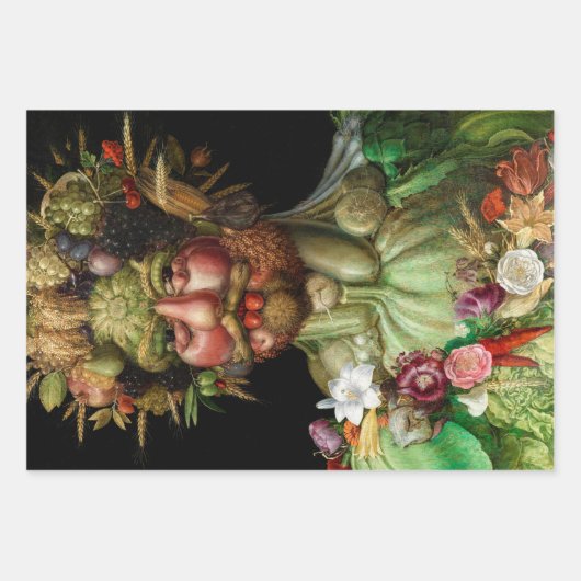 Giuseppe Arcimboldo - Vertumnus Inpakpapier Vel (Voorkant)