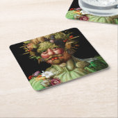Giuseppe Arcimboldo - Vertumnus Kartonnen Onderzetters (Schuin)