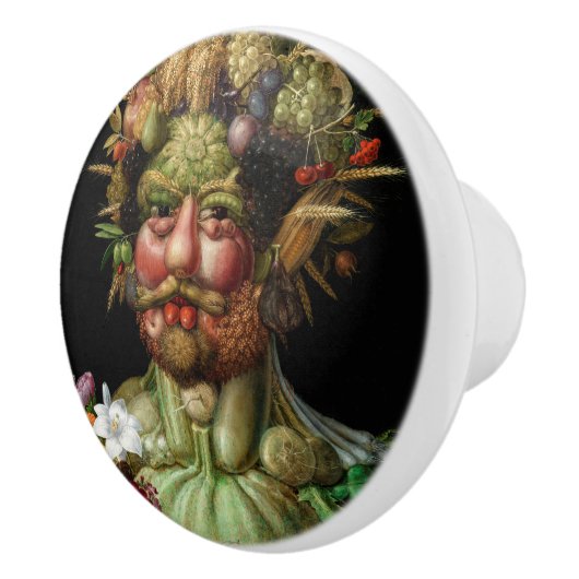 Giuseppe Arcimboldo - Vertumnus Keramische Knop (Rechts)
