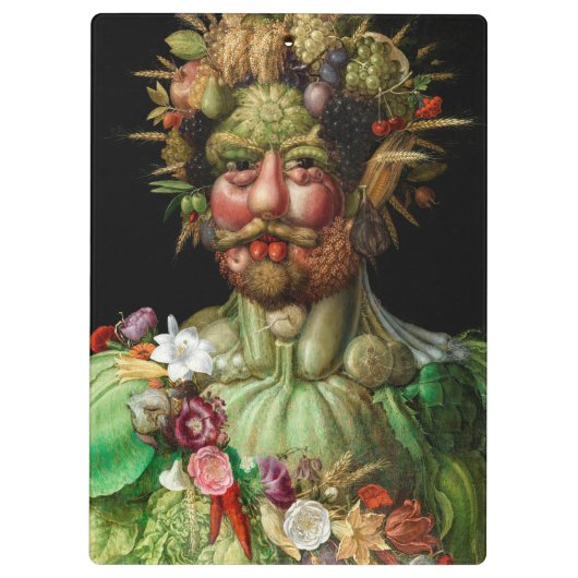 Giuseppe Arcimboldo - Vertumnus Klembord (Achterkant)