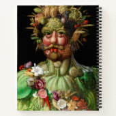 Giuseppe Arcimboldo - Vertumnus Notitieboek (Achterkant)