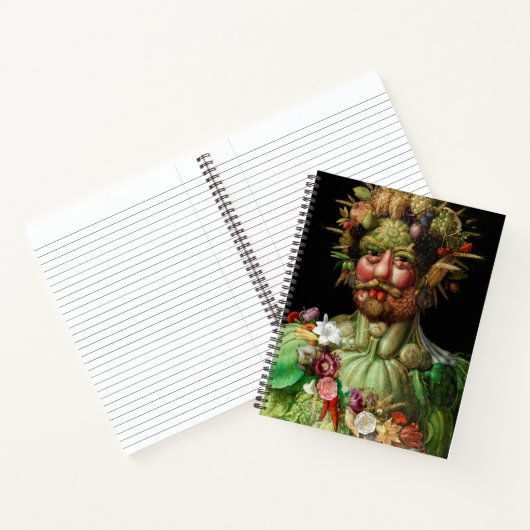 Giuseppe Arcimboldo - Vertumnus Notitieboek (Binnen)