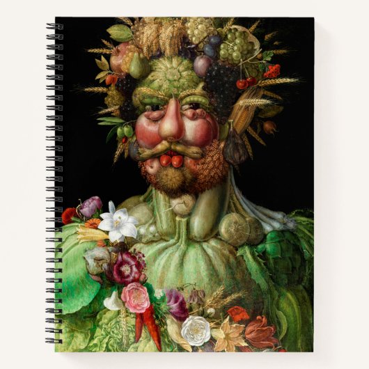 Giuseppe Arcimboldo - Vertumnus Notitieboek (Voorkant)