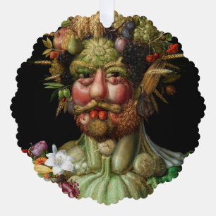 Giuseppe Arcimboldo - Vertumnus Ornament Kaart