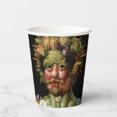 Giuseppe Arcimboldo - Vertumnus Papieren Bekers (Achterkant)