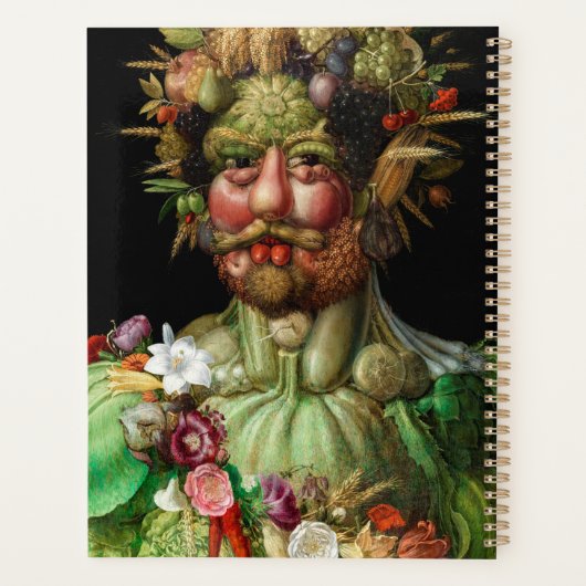 Giuseppe Arcimboldo - Vertumnus Planner (Achterkant)