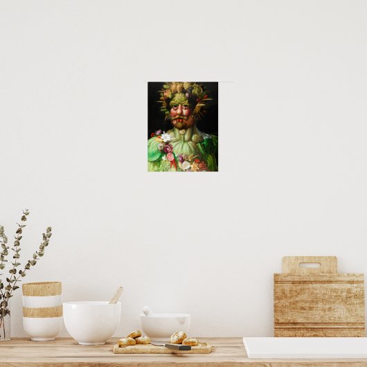 Giuseppe Arcimboldo: Vertumnus Poster (Keuken)