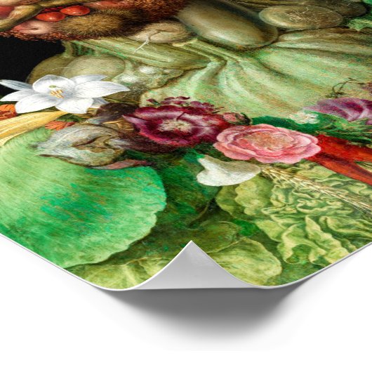 Giuseppe Arcimboldo - Vertumnus Poster (Hoek)