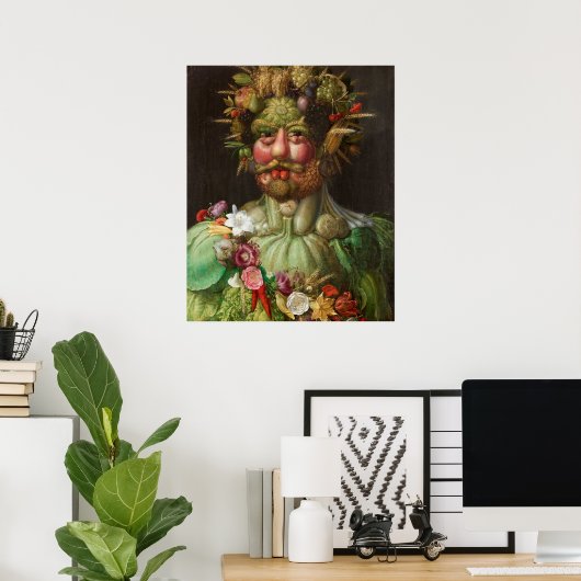 Giuseppe Arcimboldo - Vertumnus Poster (Thuiskantoor)