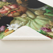 Giuseppe Arcimboldo - Vertumnus Sherpa Deken (3/4)