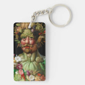 Giuseppe Arcimboldo - Vertumnus Sleutelhanger (achterkant)