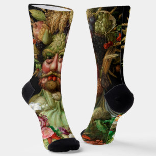 Giuseppe Arcimboldo - Vertumnus Sokken