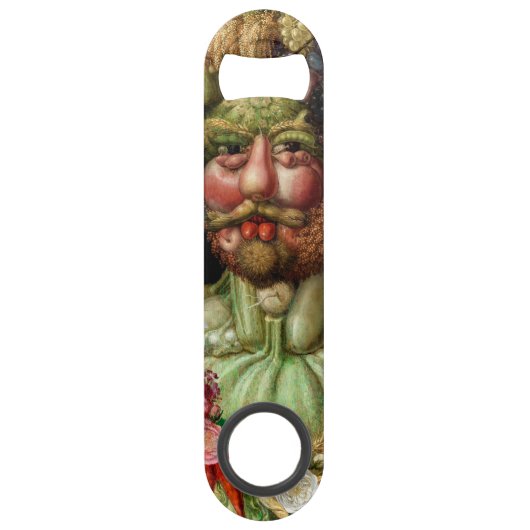 Giuseppe Arcimboldo - Vertumnus Speed Flessenopener (Achterkant)