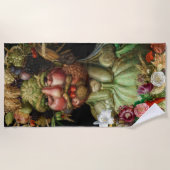 Giuseppe Arcimboldo - Vertumnus Strandlaken (Voorkant)