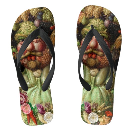Giuseppe Arcimboldo - Vertumnus Teenslippers (Voetbed)