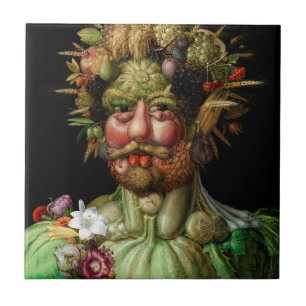 Giuseppe Arcimboldo - Vertumnus Tegeltje