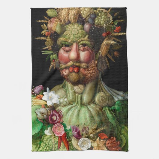 Giuseppe Arcimboldo - Vertumnus Theedoek (Verticaal)