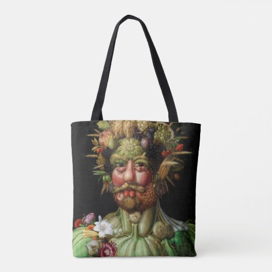 Giuseppe Arcimboldo - Vertumnus Tote Bag (Achterkant)