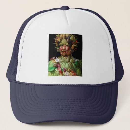 Giuseppe Arcimboldo - Vertumnus Trucker Pet (Voorkant)