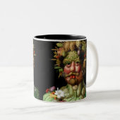 Giuseppe Arcimboldo - Vertumnus Tweekleurige Koffiemok (Voorkant rechts)