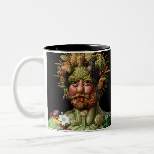 Giuseppe Arcimboldo - Vertumnus Tweekleurige Koffiemok (Links)