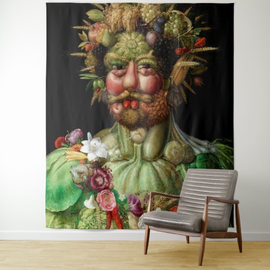 Giuseppe Arcimboldo - Vertumnus Wandkleed (In situ)