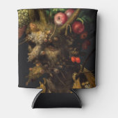Giuseppe Arcimboldo - Vier seizoenen in één hoofd Blikjeskoeler (Voorkant)