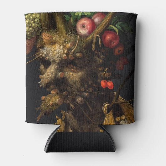 Giuseppe Arcimboldo - Vier seizoenen in één hoofd Blikjeskoeler (Voorkant)