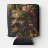 Giuseppe Arcimboldo - Vier seizoenen in één hoofd Blikjeskoeler (Achterkant)