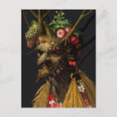Giuseppe Arcimboldo - Vier Seizoenen in één hoofd Briefkaart (Voorkant)