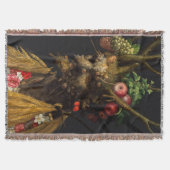 Giuseppe Arcimboldo - Vier seizoenen in één hoofd Deken (Voorkant)