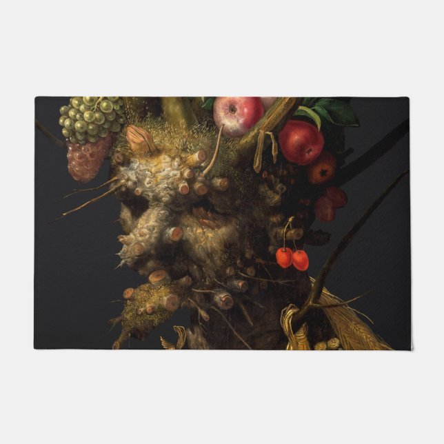 Giuseppe Arcimboldo - Vier seizoenen in één hoofd Deurmat (Voorkant)