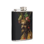 Giuseppe Arcimboldo - Vier seizoenen in één hoofd Heupfles (Rechts)