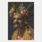 Giuseppe Arcimboldo - Vier seizoenen in één hoofd Inpakpapier Vel