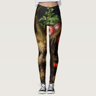 Giuseppe Arcimboldo - Vier seizoenen in één hoofd Leggings