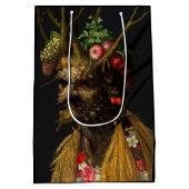 Giuseppe Arcimboldo - Vier seizoenen in één hoofd Medium Cadeauzakje (Achterkant)