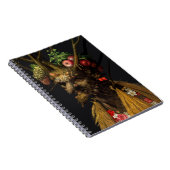 Giuseppe Arcimboldo - Vier seizoenen in één hoofd Notitieboek (Rechterzijde)