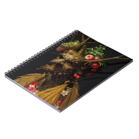 Giuseppe Arcimboldo - Vier seizoenen in één hoofd Notitieboek (Linkerzijde)