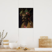 Giuseppe Arcimboldo Vier Seizoenen in één hoofd Poster (Keuken)
