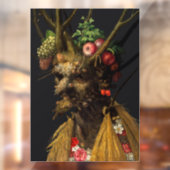 Giuseppe Arcimboldo - Vier seizoenen in één hoofd Raamsticker (Vel 2)