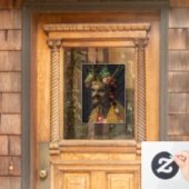 Giuseppe Arcimboldo - Vier seizoenen in één hoofd Raamsticker (Huis Deur)