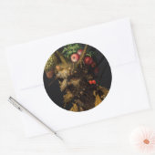 Giuseppe Arcimboldo - Vier Seizoenen in één hoofd Ronde Sticker (Envelop)