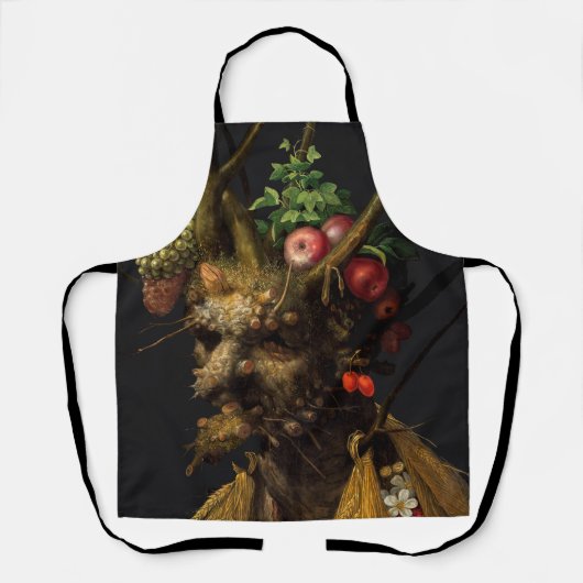Giuseppe Arcimboldo - Vier seizoenen in één hoofd Schort (Voorkant)
