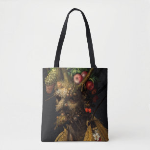 Giuseppe Arcimboldo - Vier seizoenen in één hoofd Tote Bag